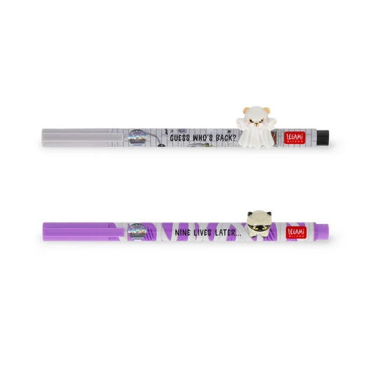 Tweekleurige balpen Ladybug - Click&Clack