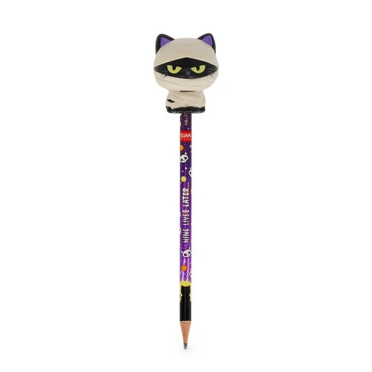 Squeezies Anti-Stress-Bleistift – Mummy Cat „Nine Lives Later“