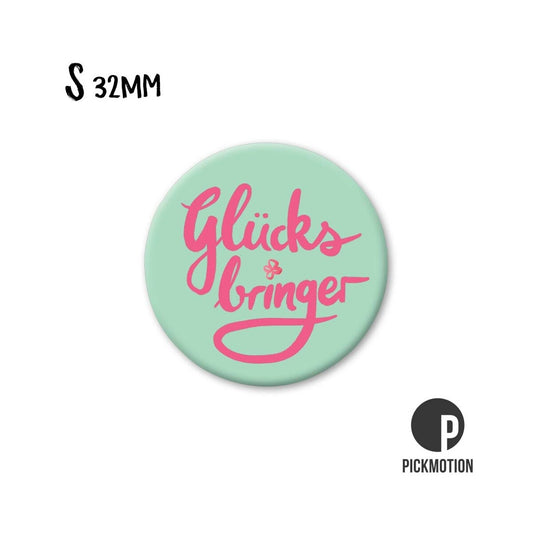 Magneet rond 32mm "Geluksbrenger"