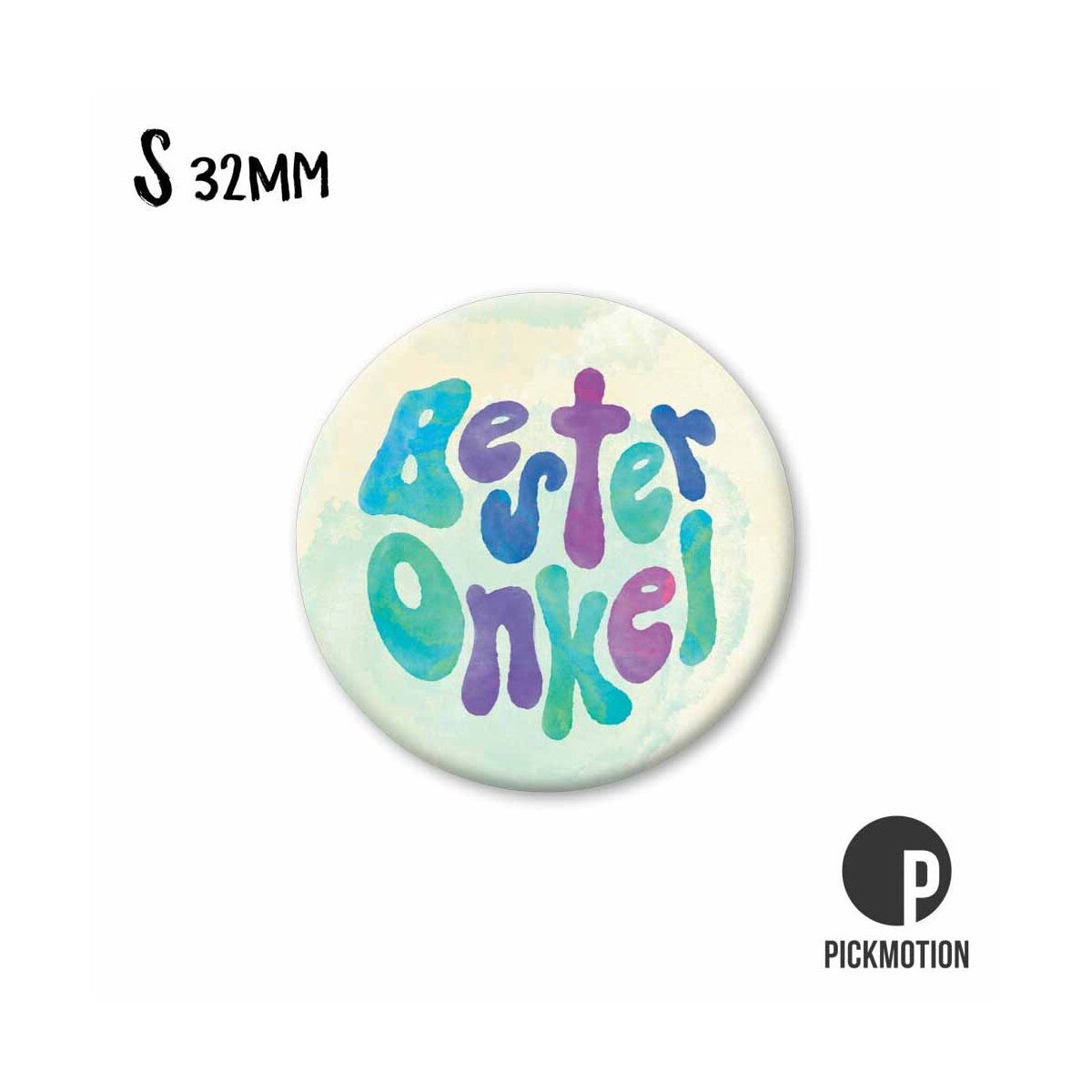 Round Magnet 32mm "Best Uncle"