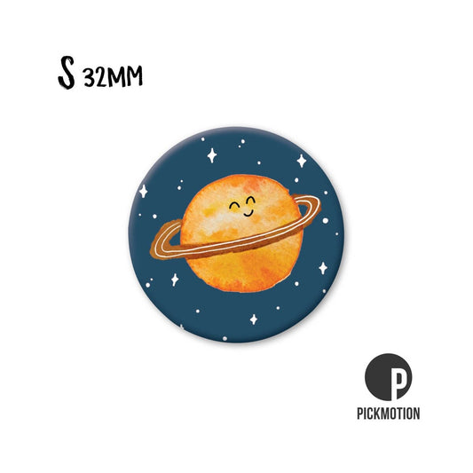 Magneet rond 32 mm "Saturnus"