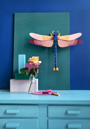 "Pink Dragonfly" groß