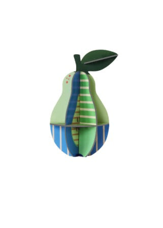 Pop-out Kaart "Peer" – Unieke Wenskaart & Mini-Decoratie