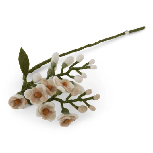 Wisteria White Felt