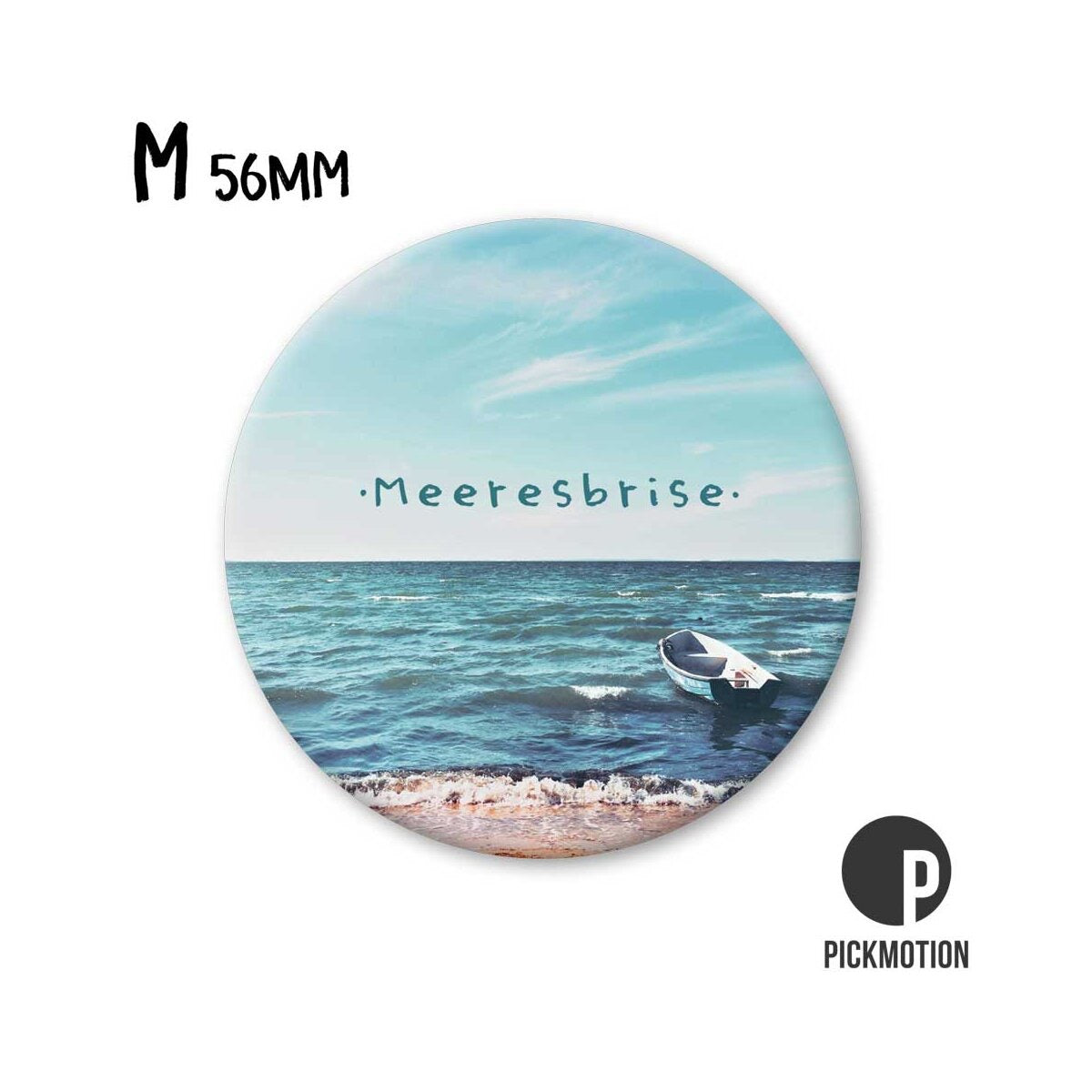 Magnet round 56mm "Sea Breeze"
