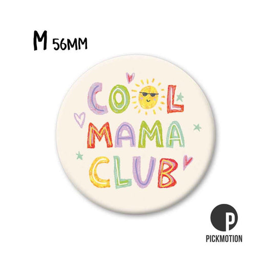 Magneet rond 56mm "Cool Mama Club"