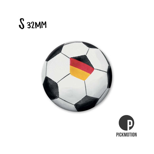 Magnet rund 32mm "Fussball Germany"