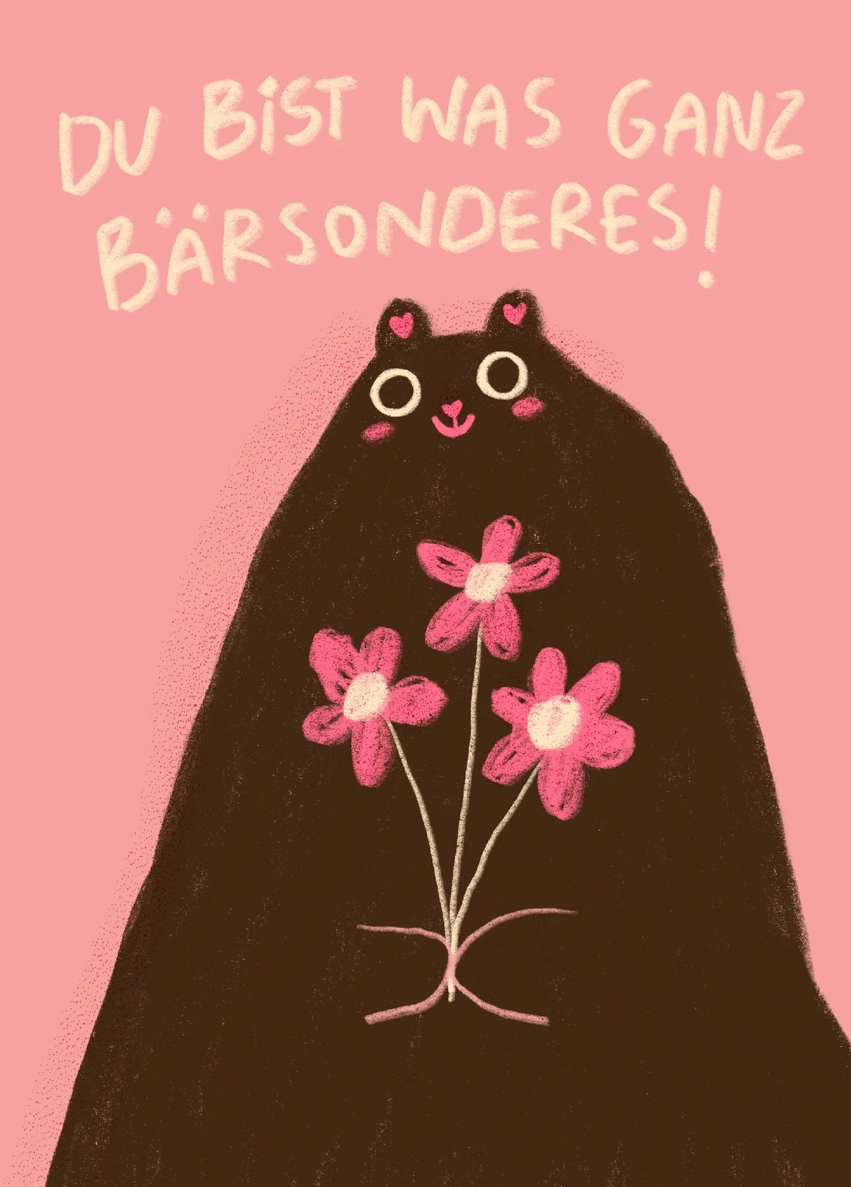 Slinga Postkarte – Was Bärsonderes 🐻🩷