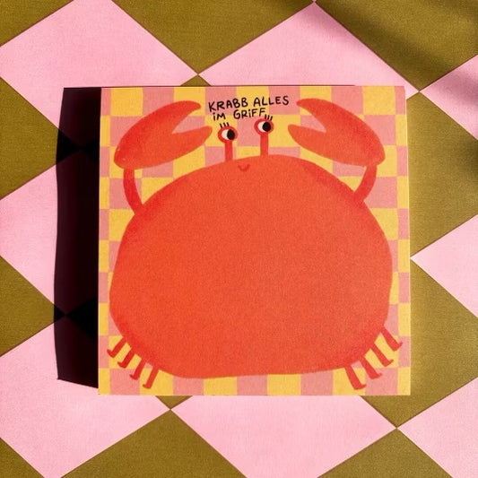 Krabb alles im Griff Block