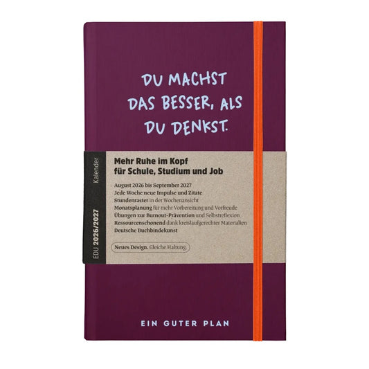 Ein guter Plan Edu 2026/2027 – Feige 💜