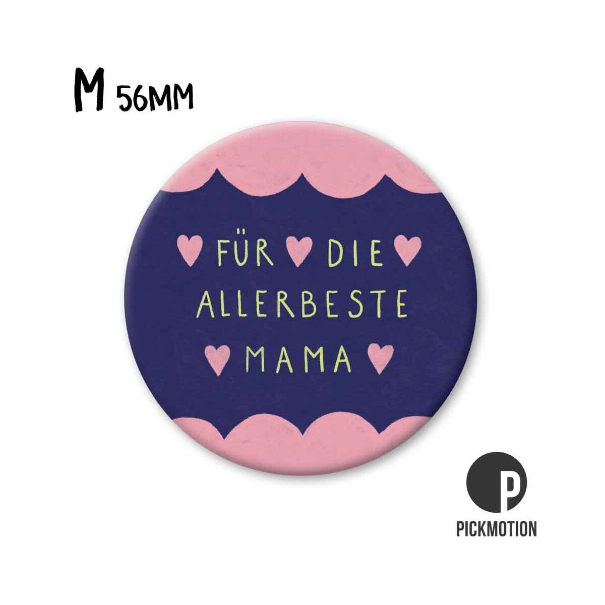 Round magnet 56mm "For the very best Mom"