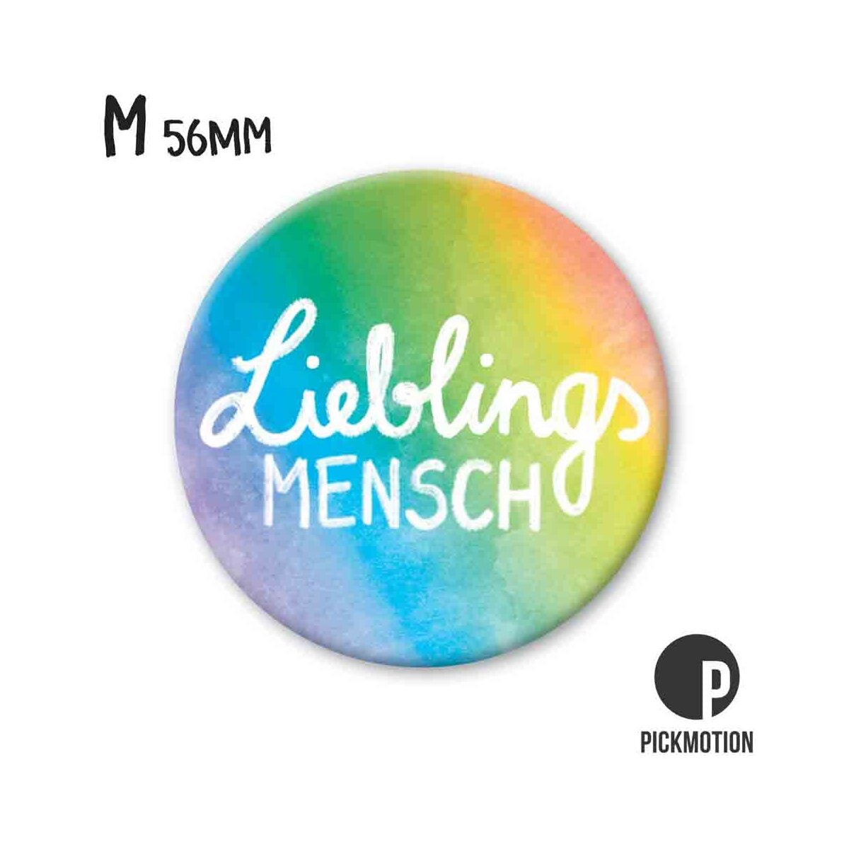 Magnet rund 56mm "Lieblingsmensch"