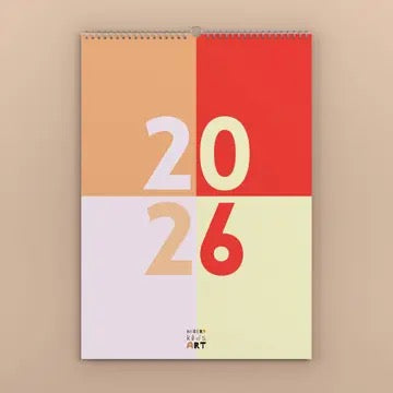 Wandkalender 2026 DIN A4 inkl. Poster