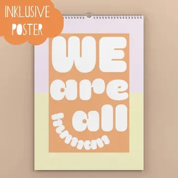 Wandkalender 2026 DIN A4 inkl. Poster