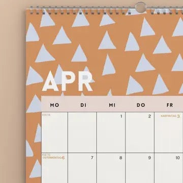 Wandkalender 2026 DIN A4 inkl. Poster