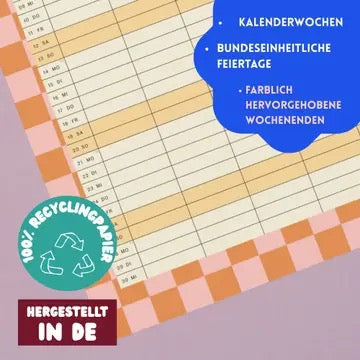 Familienplaner 2026 DIN A3