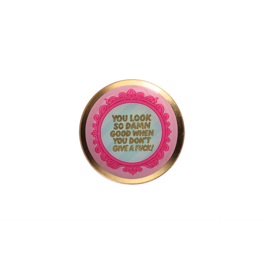 Love Plates Glasteller S – "You look so damn good when you don't give a fuck"
