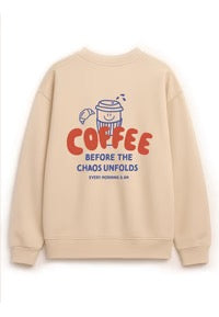 Adult Sweatshirt Coffee
