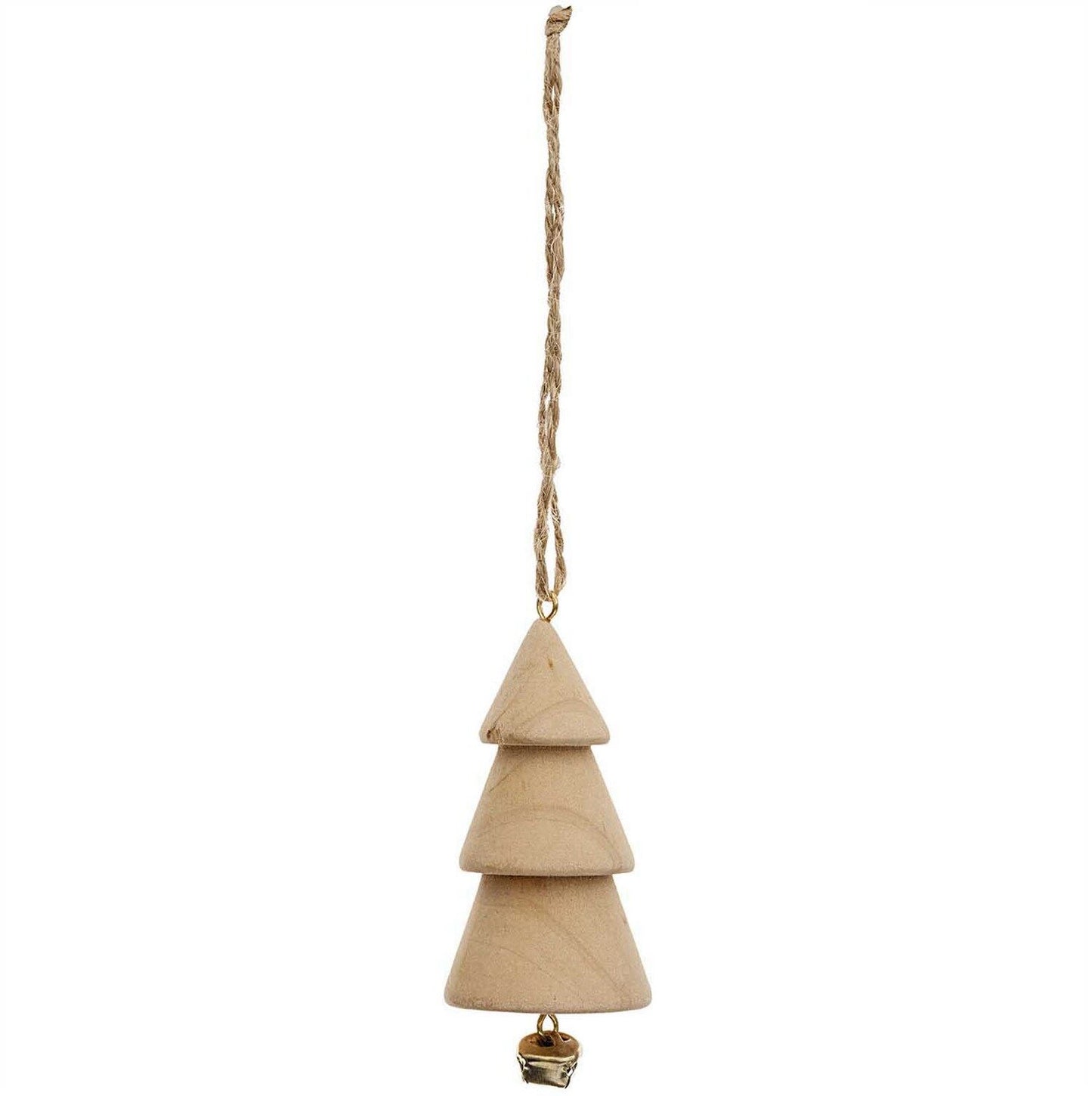 HOUTEN HANGER DEN MET BEL NATUUR 4X9,5CM