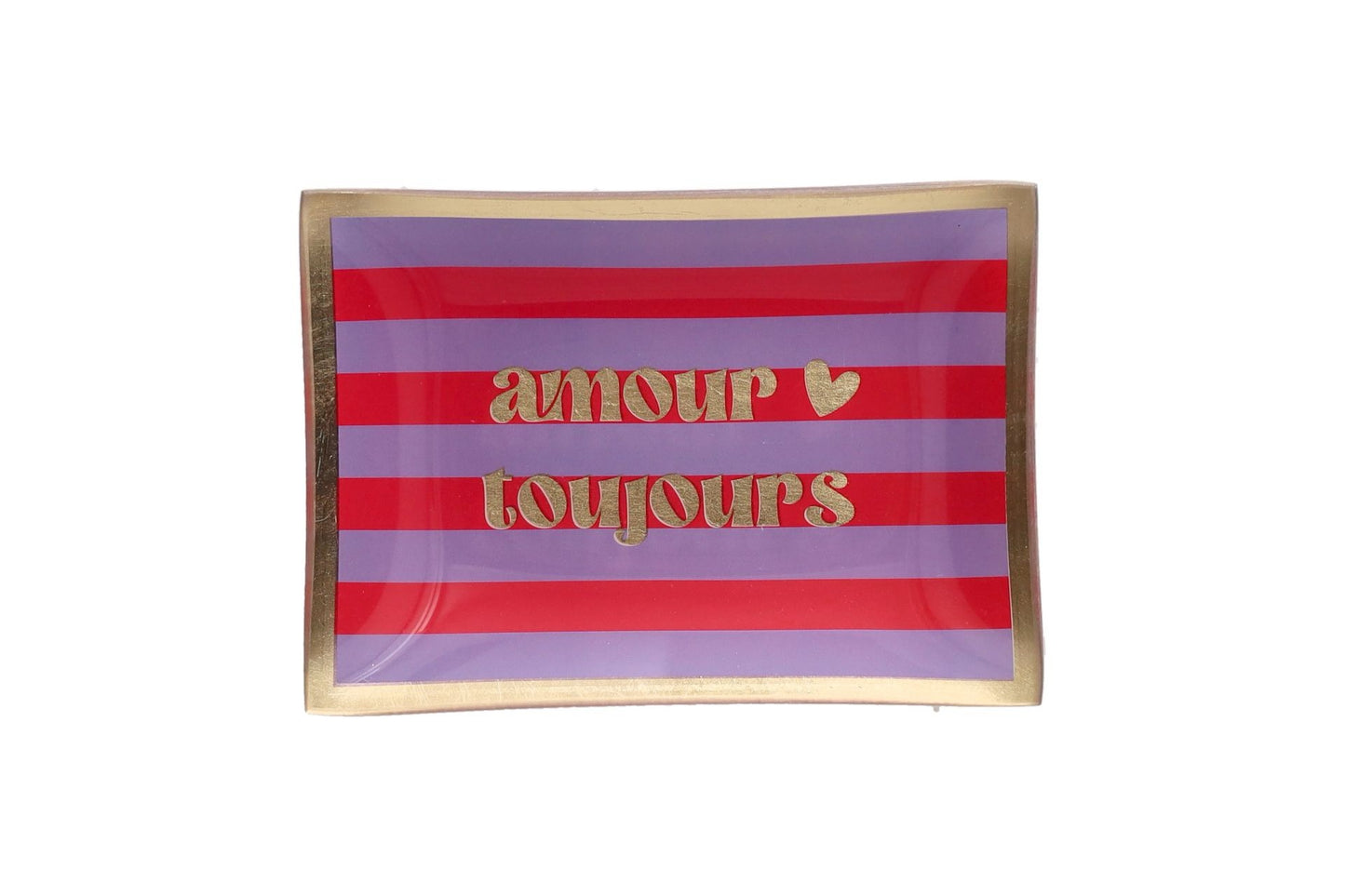 Love Plates Glasteller M – Amour Toujours