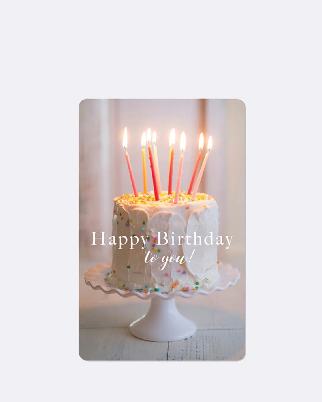 Lunacard Postkarte "Birthday Cake"