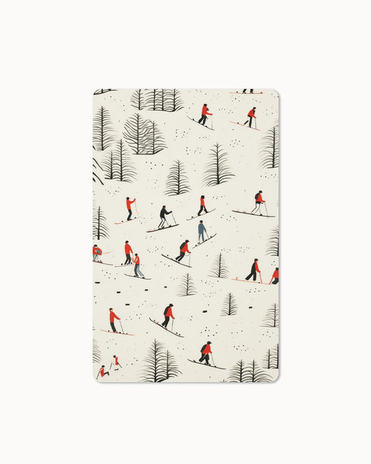 Lunacard Postkarte "Skipiste"