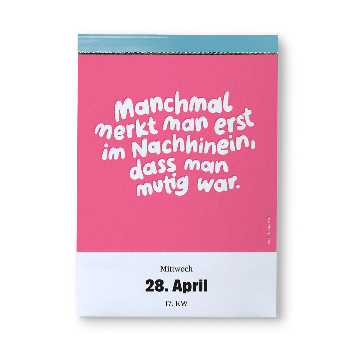 Abreißkalender „Halbwegs entspannt durch 2027“ ✨