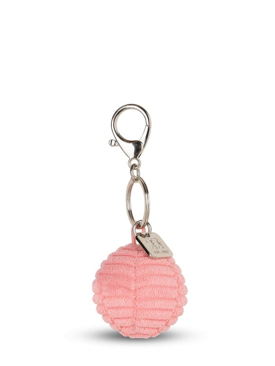 SMILEY Sleutelhanger ECO CORDUROY - 4,5 CM - 2