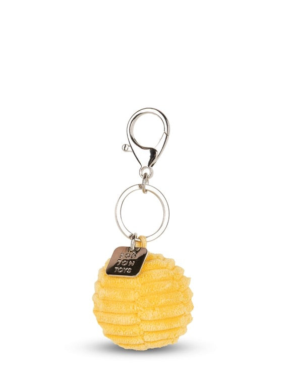 SMILEY Sleutelhanger ECO CORDUROY - 4,5 CM - 2
