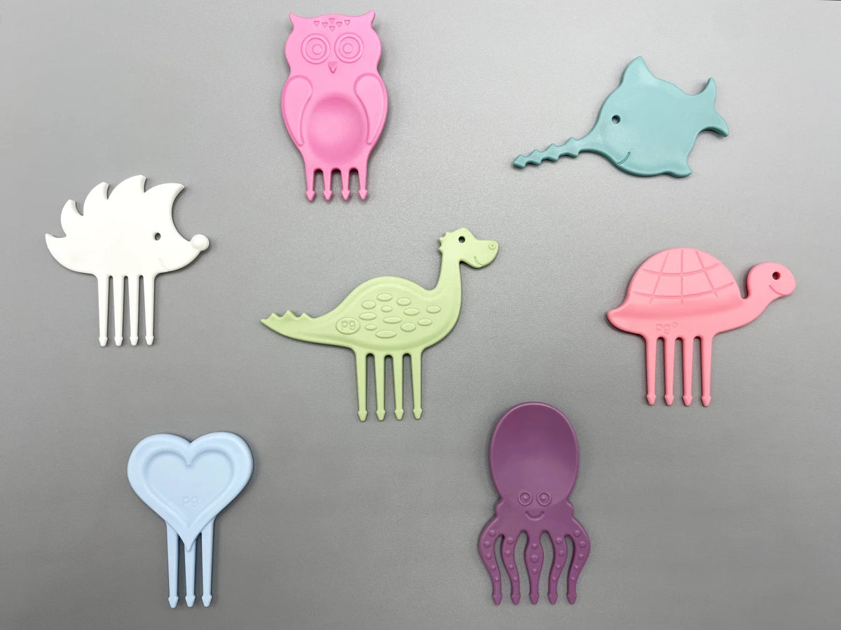 Gemischte Snackpiekser "Sweet&Soft" von Pieksi & Griffel, 7er Set