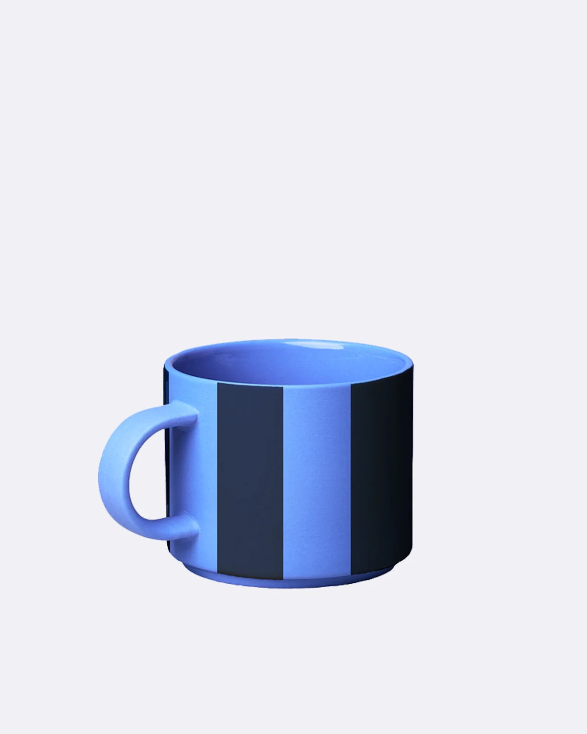GOOD MOOD Porcelain Mug - Summer Sky Striped