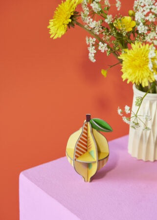 Pop-out kaart "Lemon" – Unieke wenskaart & minidecoratie