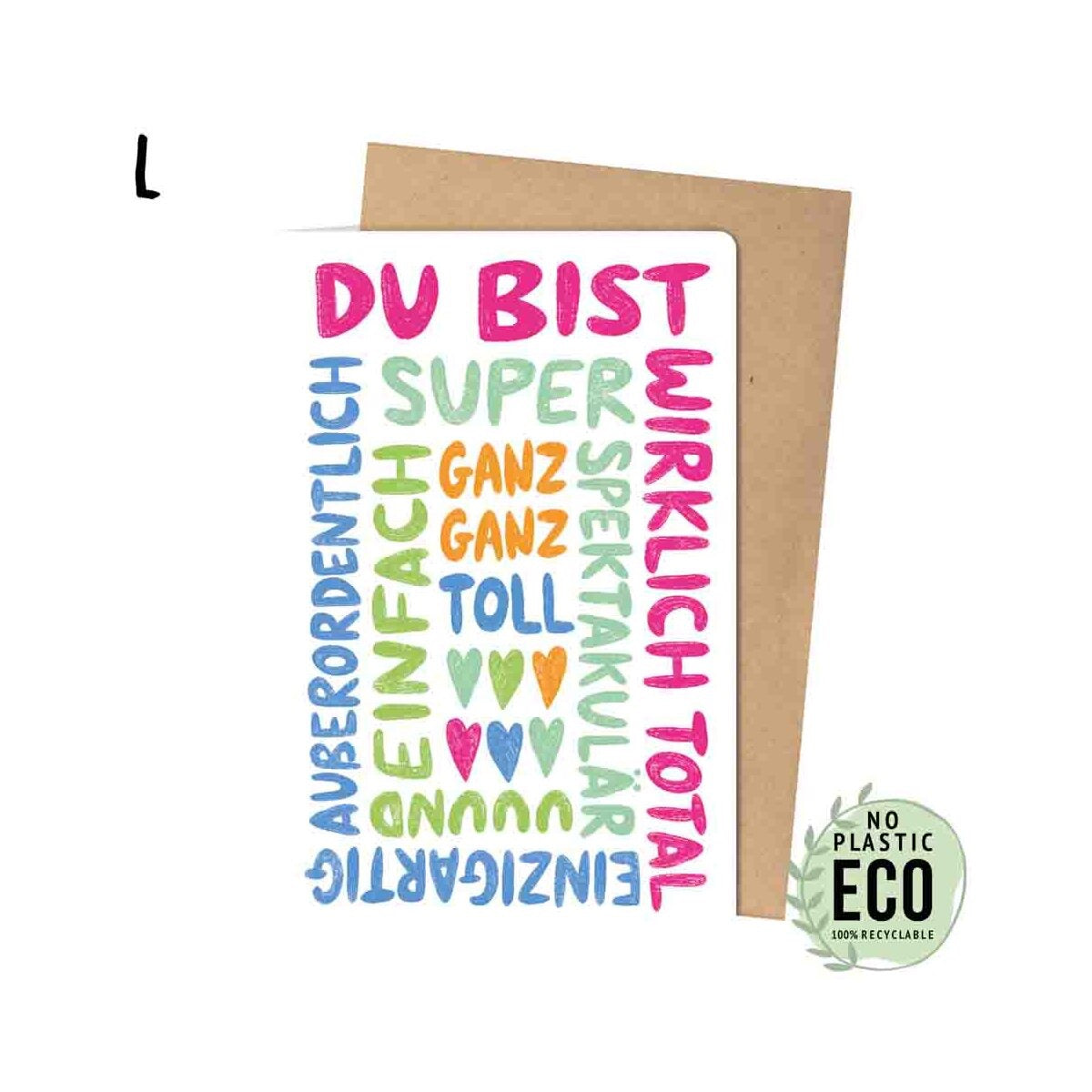 KIND MIND GREETING L „Du bist wirklich total einzigartig“