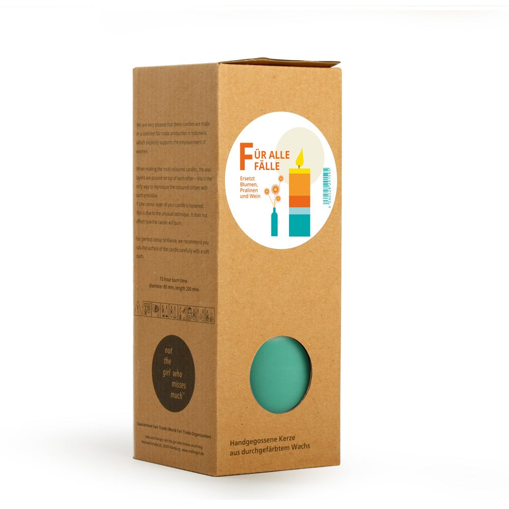 Pillar candle "FOR ALL OCCASIONS" – always suitable, always right