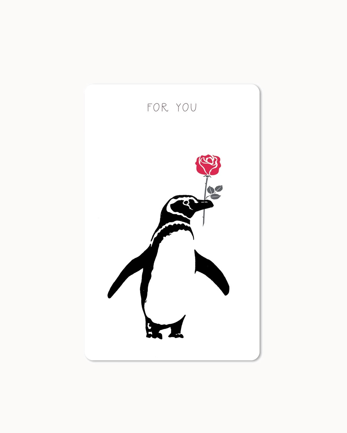 Lunacard Postcard "Penguin"