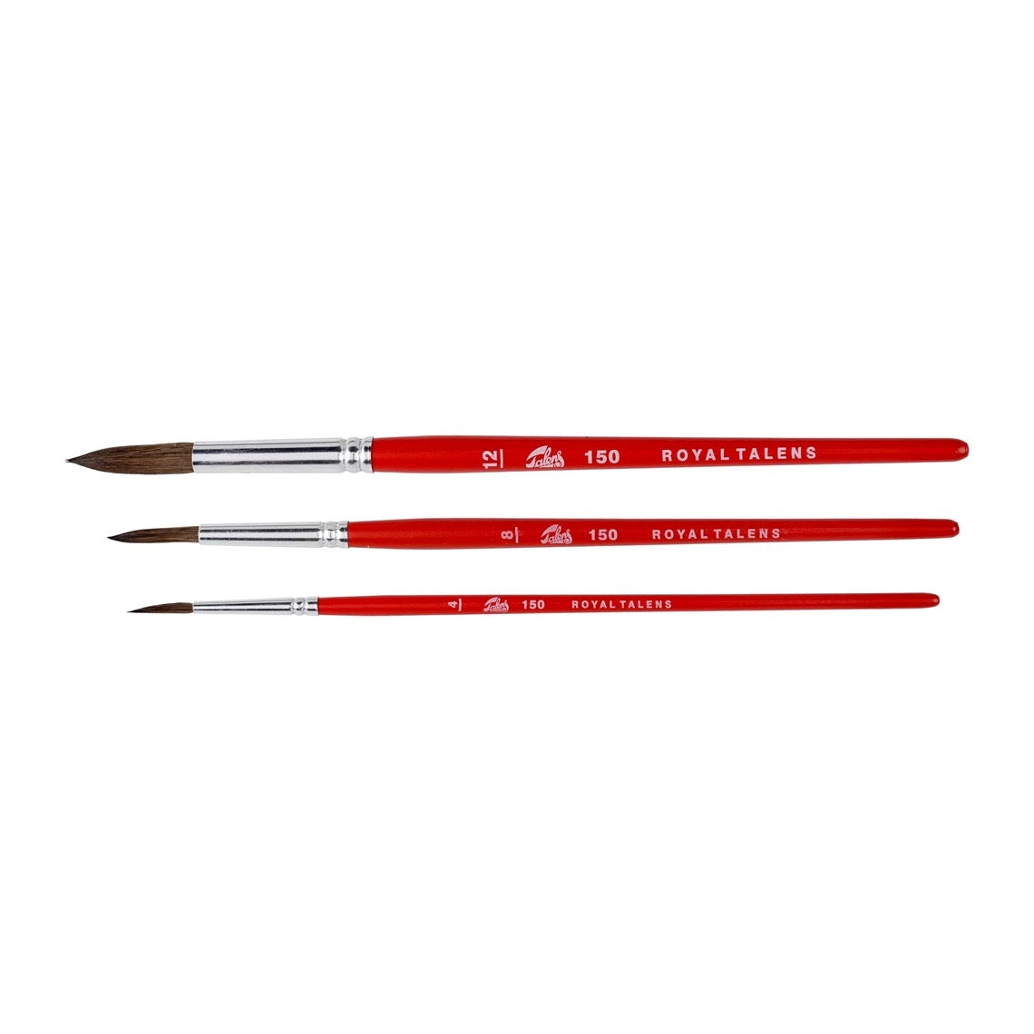 TALENS Aquarel penseelset | serie 150 nr. 4-8-12