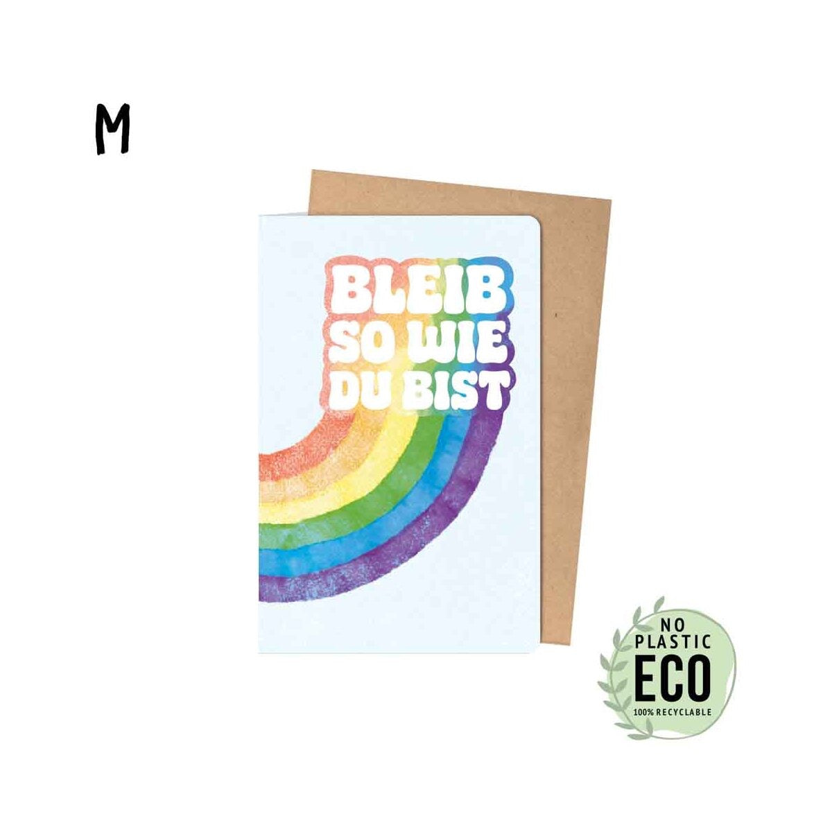 KIND MIND GREETING M „Bleib so wie du bist“