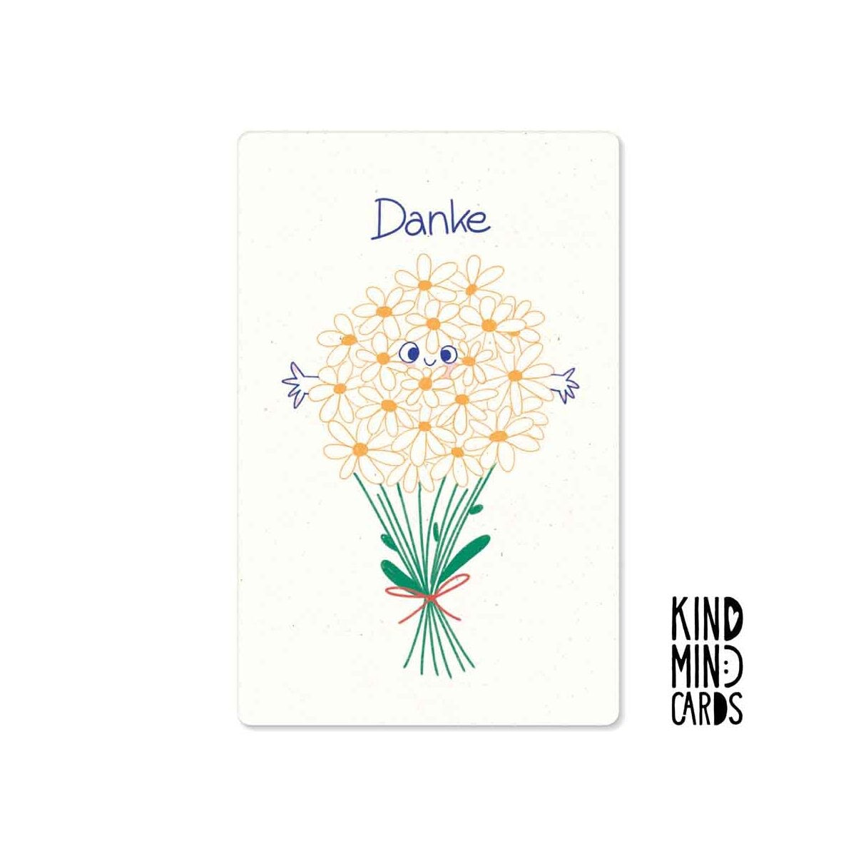 Kind Mind Card "Bedankt Boeket"