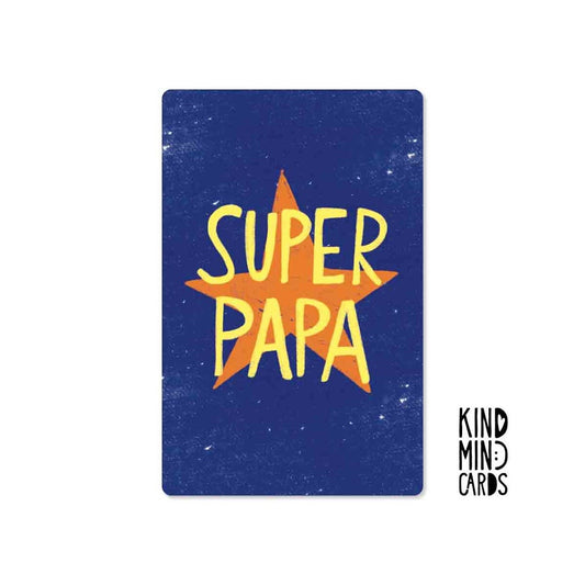 Kind Mind Card "Super Dad"