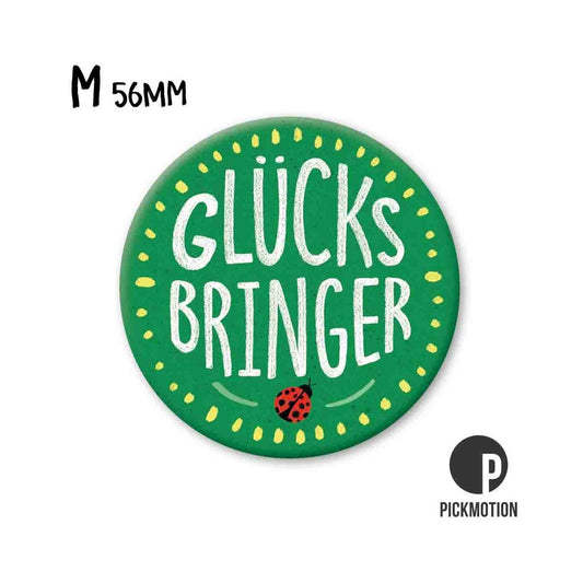 Magnet rund 56mm "Glücksbringer"