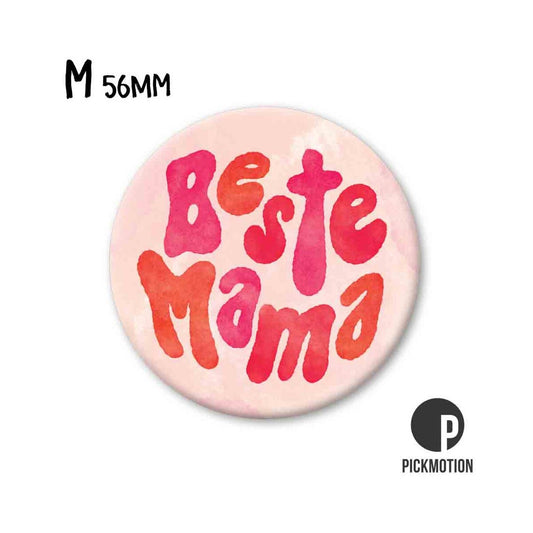 Magneet rond 56 mm "Liefste Mama"