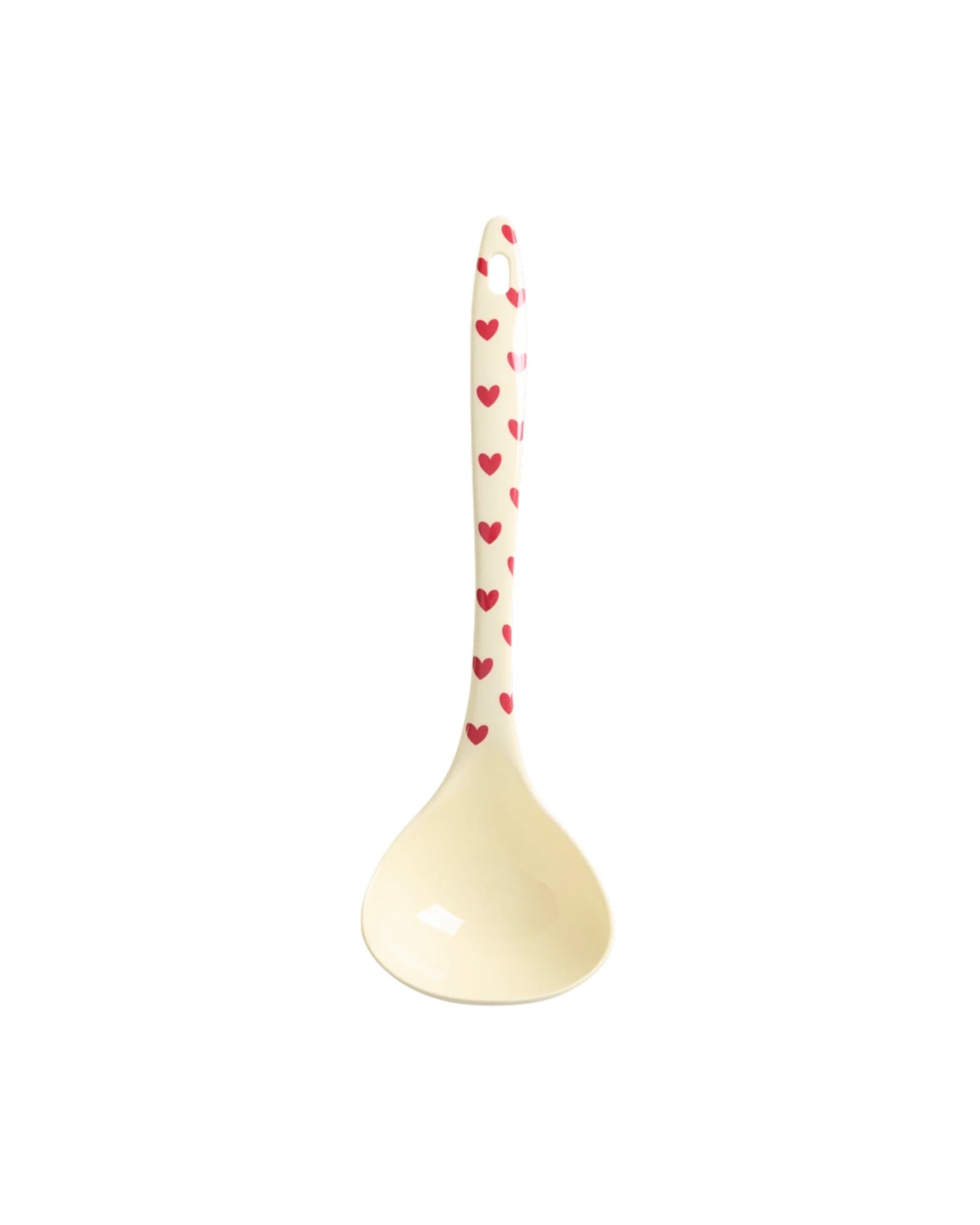 Soup Spoon Melamine "Favourite Hearts - Print" Various Colours