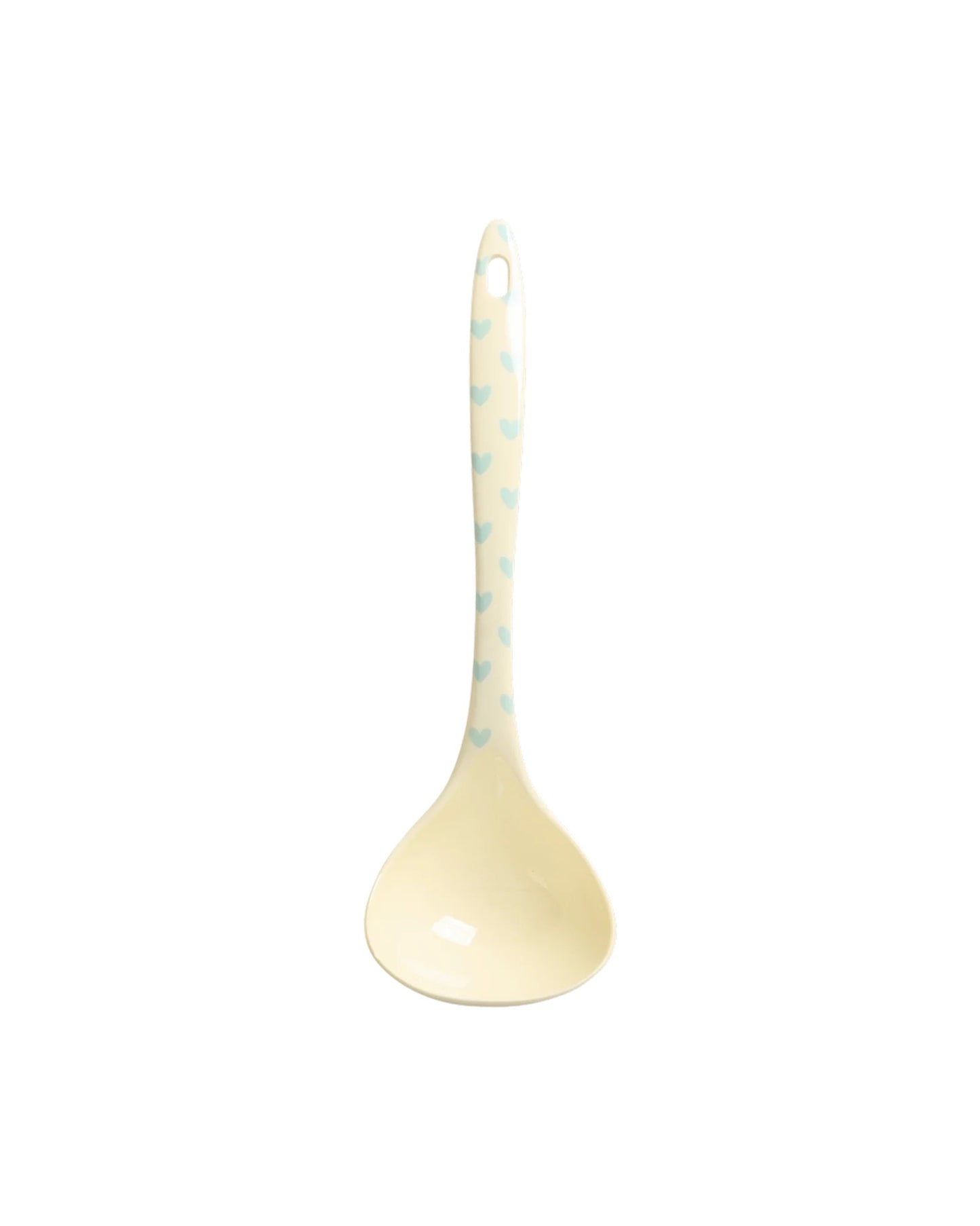 Soup Spoon Melamine "Favourite Hearts - Print" Various Colours