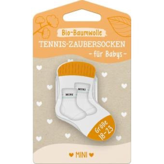 Tennis-Zaubersocken für Babys (18-23) verschiedene Motive