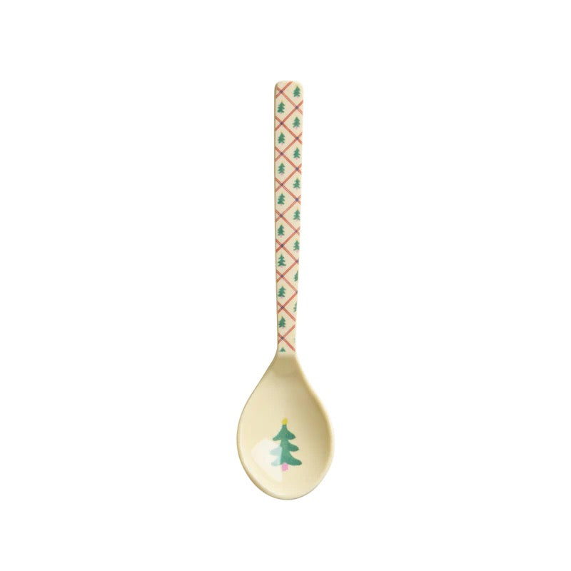 Rice Melamine Teaspoons Christmas Edition Assorted Designs