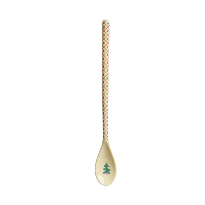 Melamine Latte Spoons Christmas various designs