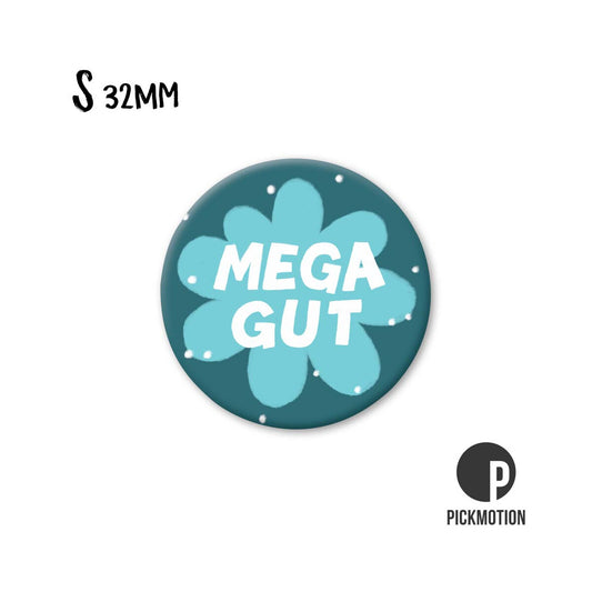 Magneet rond 32mm "Mega goed"