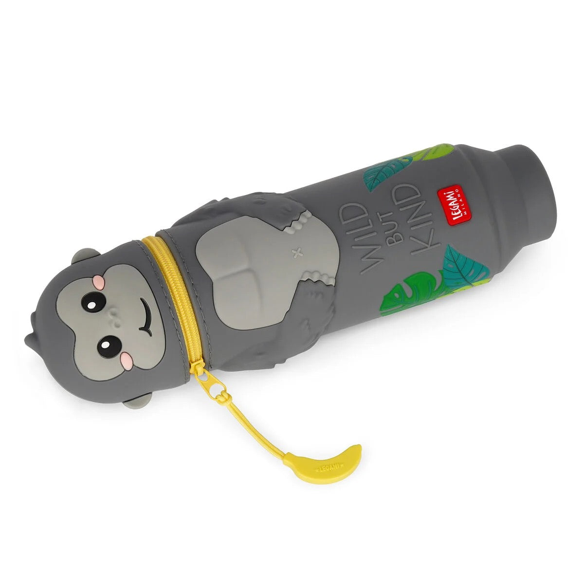 2-in-1 Kawaii Federmäppchen "Gorilla"