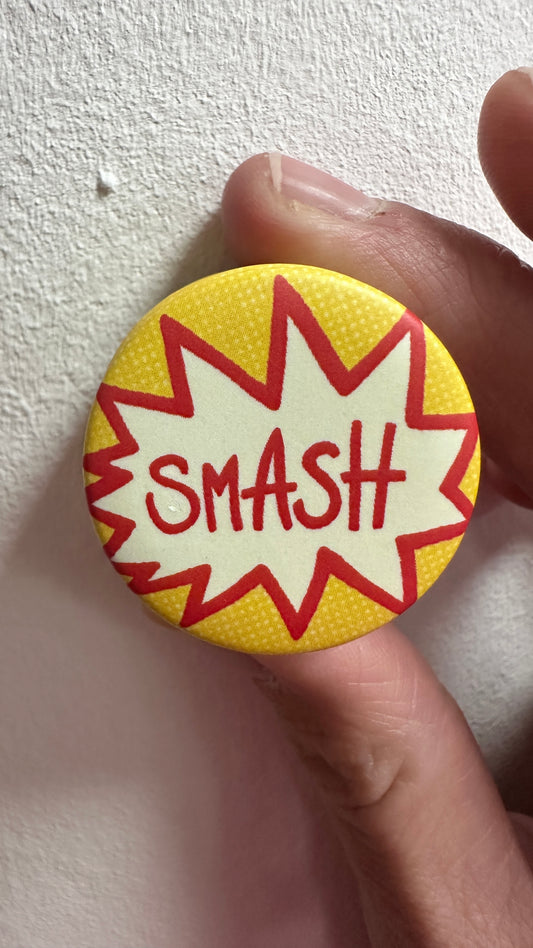 Magneet rond 32 mm "Smash"