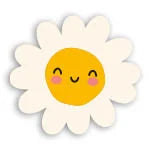 Squeezies Anti-Stress-Bleistift – Daisy/Blume